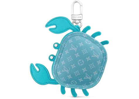 louis vuitton crab charm.